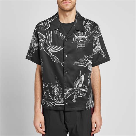 givenchy button shirt|givenchy hawaiian shirts.